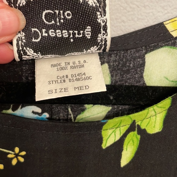 Gorgeous Rayon Sleeveless Floral Maxi Shift Dress size M - Picture 5 of 7